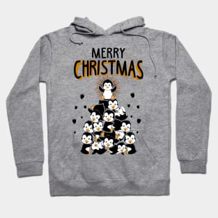 Funny Penguins Christmas Sweatshirt Hoodie